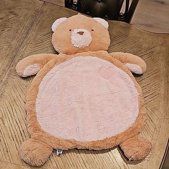 Plush bear baby mat Mary meyer - Picture 1 of 7